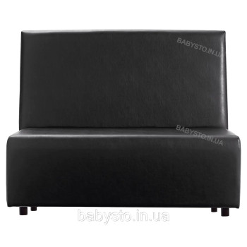Офісний диван AVVS для очікування/приймальної 85x100 см чорний