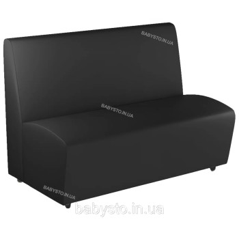 Офісний диван AVVS для очікування/приймальної 85x100 см темно-сірий