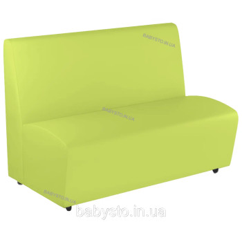 Офісний диван AVVS для очікування/приймальної 85x120 см салатовий