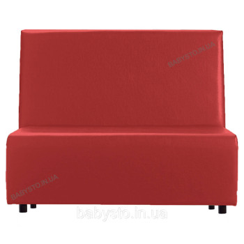 Офісний диван AVVS для очікування/приймальної 85x150 см червоний