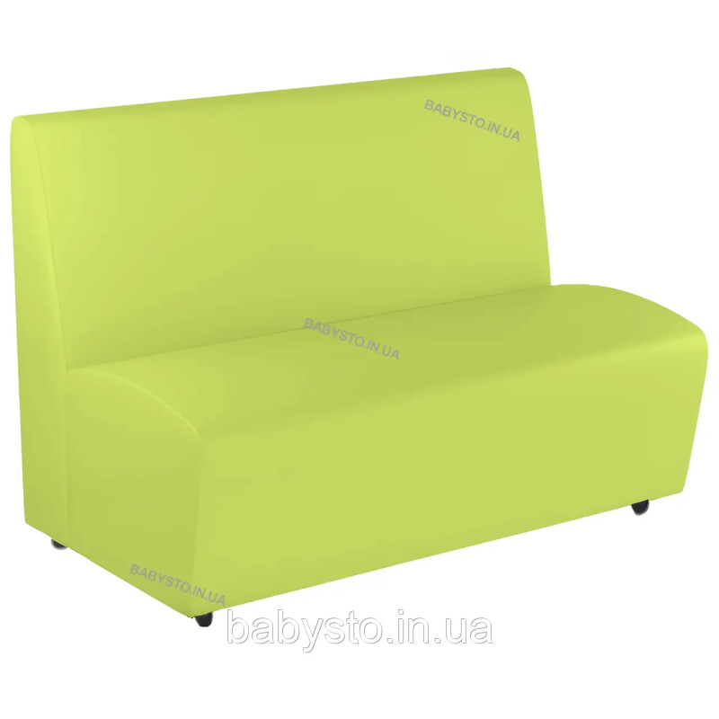 Офісний диван AVVS для очікування/приймальної 85x150 см салатовий