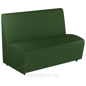 Офісний диван AVVS для очікування/приймальної 85x180 см темно-оливковий