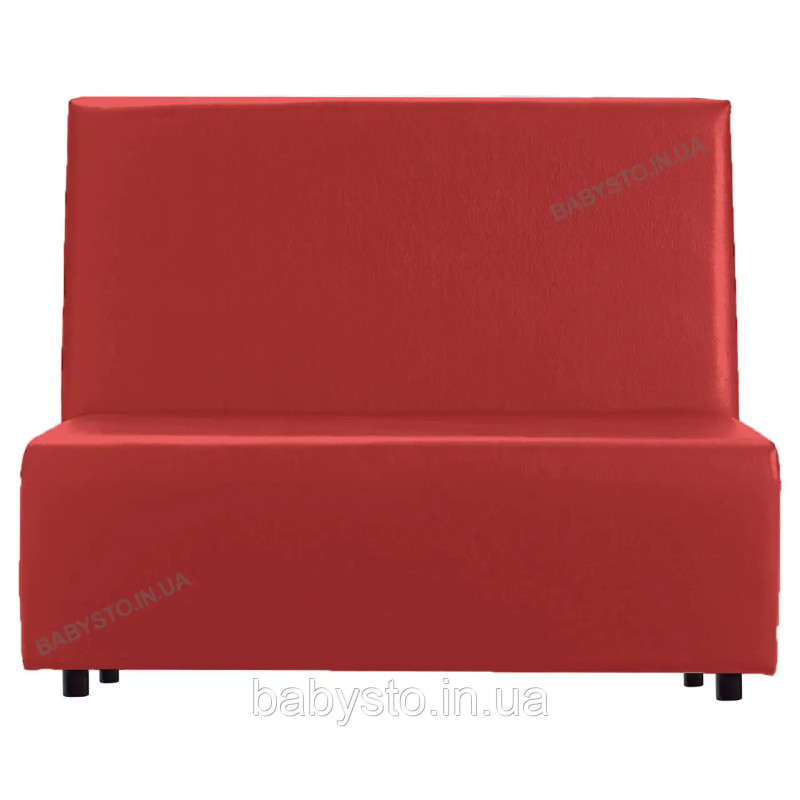 Офісний диван AVVS для очікування/приймальної 85x180 см червоний