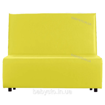 Офісний диван AVVS для очікування/приймальної 85x200 см жовтий